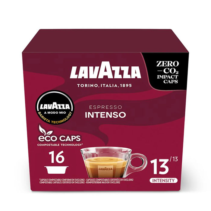 Lavazza ein modo mio kompostierbar intenos Kaffeekapseln 16 pro Pack