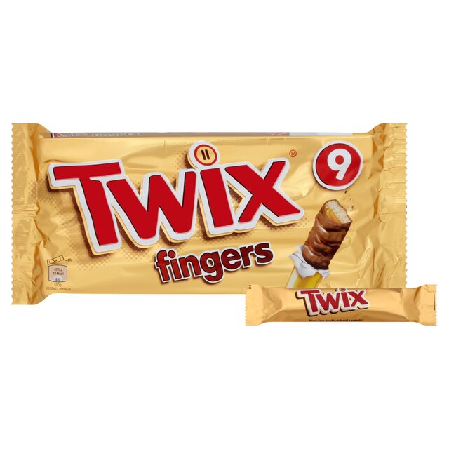 Biscuits twix doigts 9 x 23g