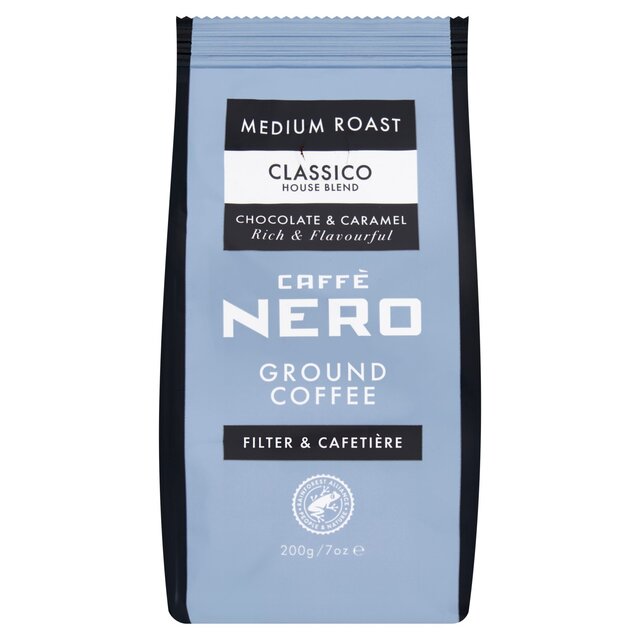 Caffe Nero Classico Filtro Ground Coffee 200g