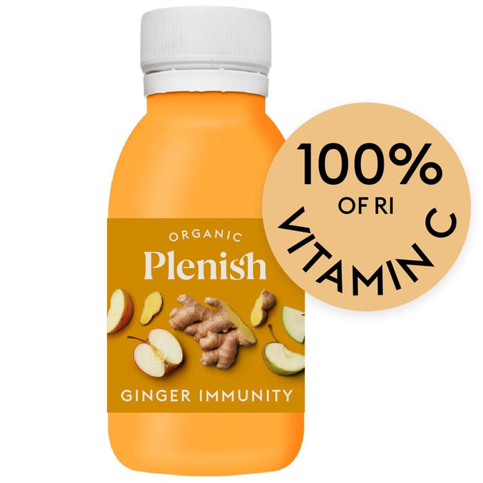 Plenish Organic Ingwer Immunity Schuss 60 ml