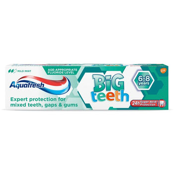 Aquafresh Big dents 6-8 ans dentifrice pour enfants 75 ml
