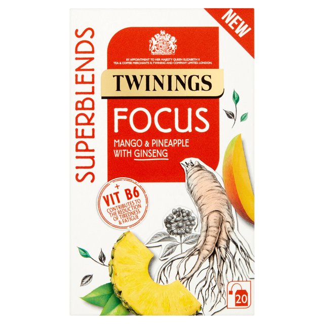 Twinings Superblends konzentrieren sich auf Mango und Ananas 20 pro Packung