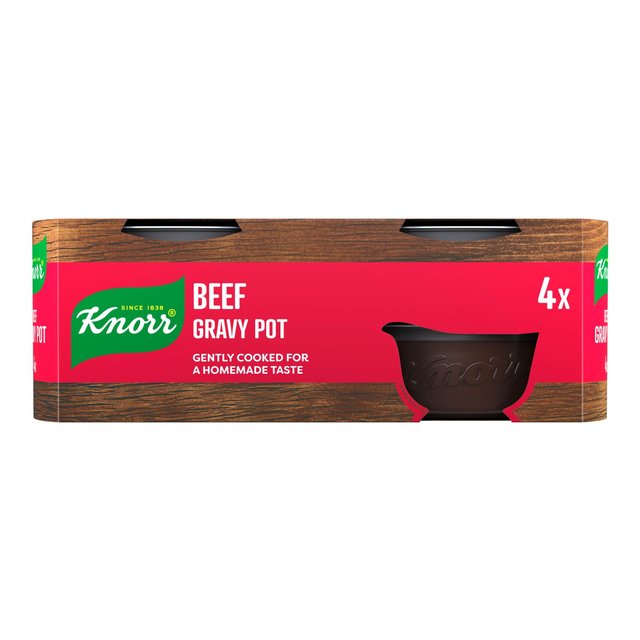 Ollas de salsa de carne de res Knorr 4 x 28g