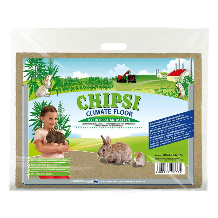 Chipsi Climate Floor Hemple de chanvre pour petits animaux Extra Large 115 x 50cm