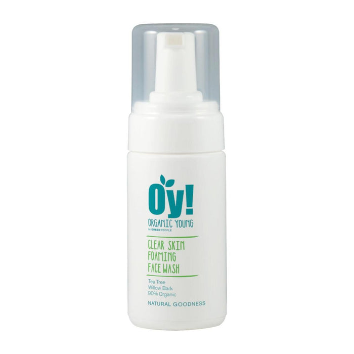 Green People Organic Clear Piel Clear Foaming Face Lave Oy! 100 ml