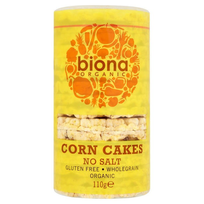 Tortas de maíz orgánicas Biona sin sal 110G