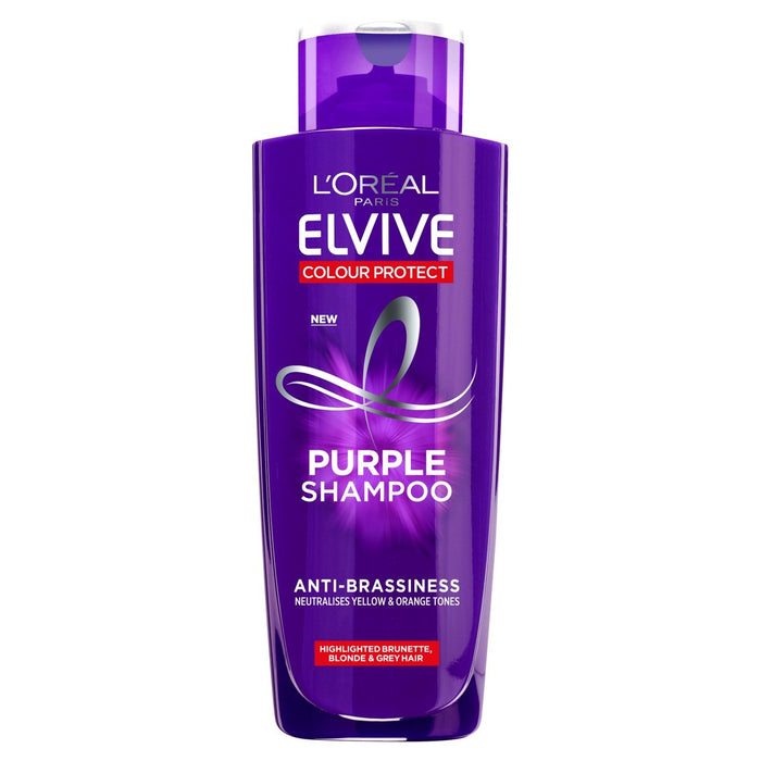 L'Oreal Elventive Farbe schützen Anti -Messing -Lila Shampoo 200ml